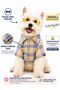 Small Breed Yellow Plaid Spring Dog Shirt Cat Shirt Dog Outfit (1-10kg)