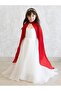 Children's Red Bindall Kaftan Dress with Cape (Dress Not Included) - 4