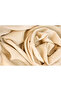 Linen Look Single Wing Extra Foam Living Room Kitchen Background Curtain Beige - 4