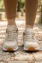 Stealth- Women's Casual Sports and Walking Shoes Cream - 2