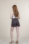 Women's Summer Coffee Shorts & Bermuda Polka Dot Patterned Single Pleated Pocket Short Stylish Casual Comfortable 30382 - 4