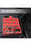 Drive Socket Ratchet Wrench Tool Set, Auto Repairing and Household, with Storage Case - 7