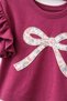 Girl's Summer Set with Bow Detail and Muslin Trousers - 3