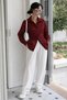 Women's Side Gathered Waist-Fitted Trendy Long Shirt New Season - 5