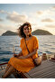Crochet Detailed Tasseled Oversized Beach Dress - 6