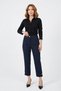 Paradise Paça Buttoned Trousers with Pockets 5566 Navy Blue - 5