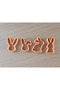 4-Piece Easter Cookie Mold Set – Rabbit and Spring Themed Dough Cutter Cookie Cutter - 2
