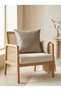 Double-Sided Imported Leon Pattern Throw Pillow Cover - Brown