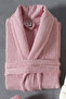 Sare 6 Piece Family Bathrobe Set - 100% Cotton, Luxury, Jacquard Bathrobe Set, Gift, Dowry - 2