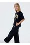 Li̇mi̇ Girl's Soft Textured Grass Detail 2-Piece Combed Cotton Set - 2
