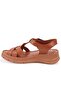 Dza07-600011 Taba Daily Orthopedic Leather Women's Sandals - 4