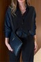 Jean Detail Premium Shirt and Pants Set Li̇a89 - 5