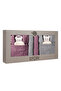 Hira 10 Piece Family Bathrobe Set - 100% Cotton, Luxury, Jacquard Bathrobe Set, Gift, Dowry Set - 6