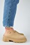 Bianca Women's Leather Genuine Leather Flat Sabo Sand Slippers