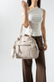571 Imported Washed Leather 7-Compartment Wallet Detailed Crossbody and Shoulder Bag (Width 32.5 cm Length 31 cm) - 2