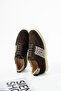 Uvero Women's Lace-Up Genuine Leather Sneaker Brown Suede - 3