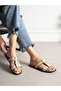 Penta Cream Buckle Women's Slippers - 2