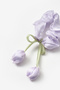 Girl's Rubber Buckle with Lilac Tulip Figure - 2