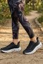 Mono Pro - Ultra Light Women's Walking and Running Shoes - Black and White - 2