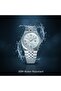 Royal Hive Men’s Analog Watch Stainless Steel Silver Bracelet with Date Display - 6