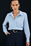 Classic Plain Shirt - Blue - 2