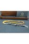Wooden Boxed 6.75 Gr. Silver Tasseled Earth Fossil 9 Gr. Russian Kaya Damla Copy - 2