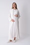 Maternity-Pregnancy Set of 2 with Short Sleeve Nightgown and Robe