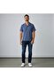 Metropolitan 26108 Indigo Men's Short Sleeve Shirt - 6