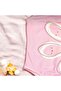 Girl's Swimsuit Floral Patterned Pink Upf 50 Protected - 5