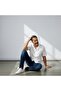 Metropolitan 26109 White Men's Short Sleeve Shirt - 2