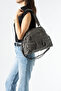 571 Imported Washed Leather 10-Compartment Full Zipper Waterproof Crossbody and Shoulder Bag (Width 33cm Length 25.5cm) - 3