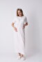 Maternity-Pregnancy Set of 2 with Short Sleeve Nightgown and Robe - 2