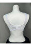 Women's C Cup Combed Cotton Fabric White Bra Without Underwire - 2