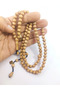 Halil Hilmi Masterpiece Natural Sycamore Wood Prayer Beads - 5