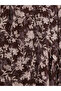 Lcw Grace Brown Oval Neckline Floral A-Line Dress with Nevavm Difference - S6K053Z8-Lr3 - 3