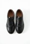 Men's Black Classic & Stylish Genuine Leather Sneaker - Minimalist Design - 2
