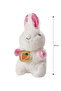 I Rabbit Figured Plush Doll Throw Pillow 20 cm from Freezen Store - 5