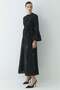 Ruffled Sleeve Stone Skirt Set - 4