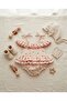 Baby Girl 100% Cotton Muslin Cherry Patterned Romper Jumpsuit