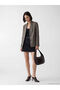 Quality Pieces from Çelebi Store Shawl Roba Collar Striped Women's Blazer Jacket - 2