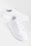 Men's White Casual Shoes with White Stitched Soles - 2