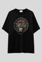 Nirvana Kurt Cobain t Shirt |   Unisex 100% Cotton Black Printed Grunge Rock Band Design Tee