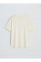 Koor Sport Ecru Oversize Modal Blended Women's Sports T-Shirt - 6