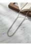 Silver Color Stainless Steel Classic Gourmet Chain Necklace