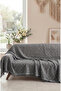 Cotton Sofa Cover with Fringes |   Multi-Purpose Cover |   Sofa Shawl |   Does Not Close the Arms |   170X220 cm