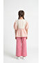 Ön Roba Embroidered Scalloped Girls' Top and Bottom Set - 4