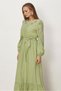 Beaded Dress with Belt 45759 - 2