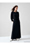 Nevavm Flared Skirt with Elastic Waist and Difference in Color