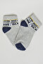 3 Pack Patterned Ankle Socks - 3