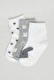3 Pack Patterned Ankle Socks